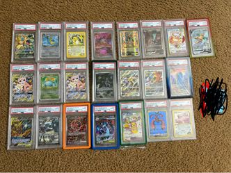 Pokemon PSA Slabs