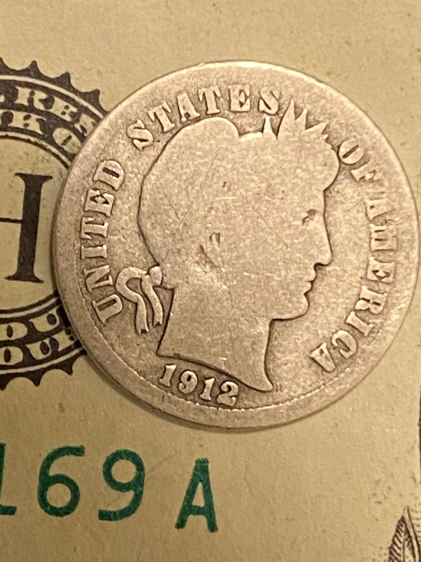 1912 Silver Dime