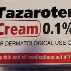 Tazoratene Cream 0.1 % Aka Retinol Cream 