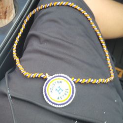 American Glass Seed Beads Houston Astros