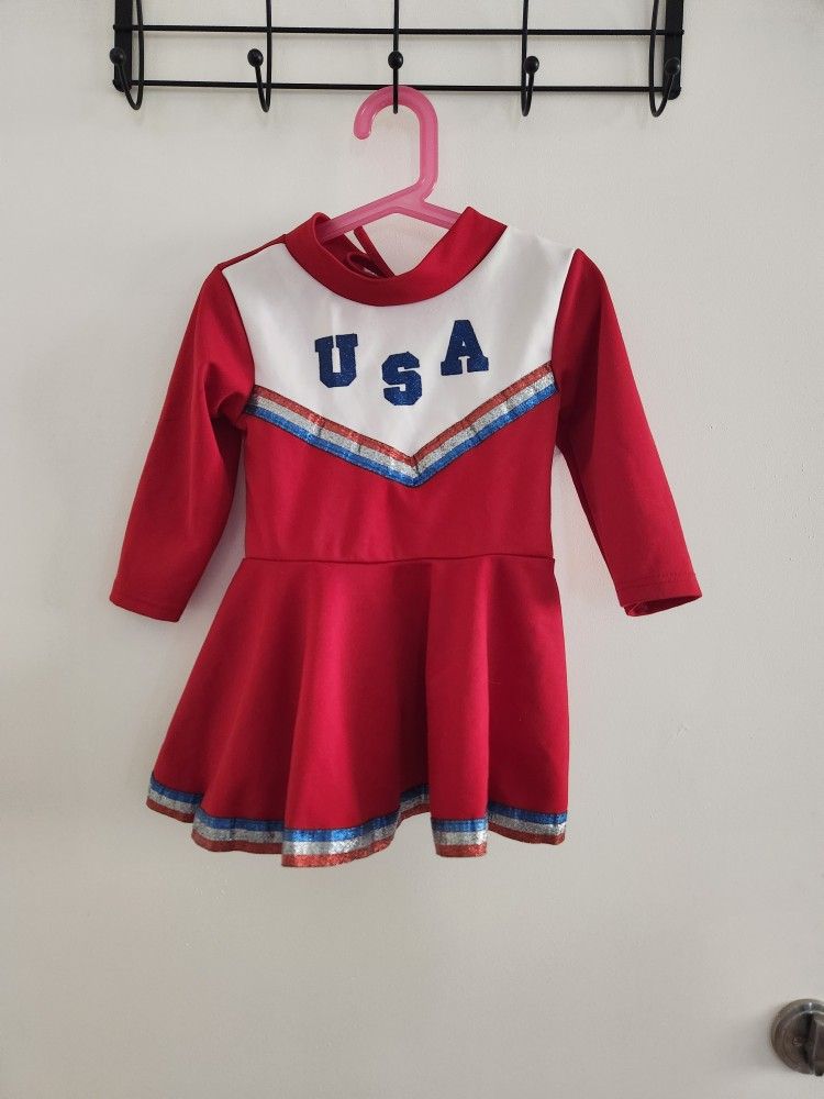 Girls Cheerleading Costume