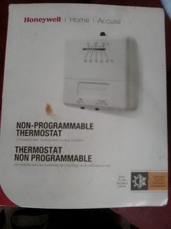 Honey Well Thermostat Non-Programmable Heating & Cooling