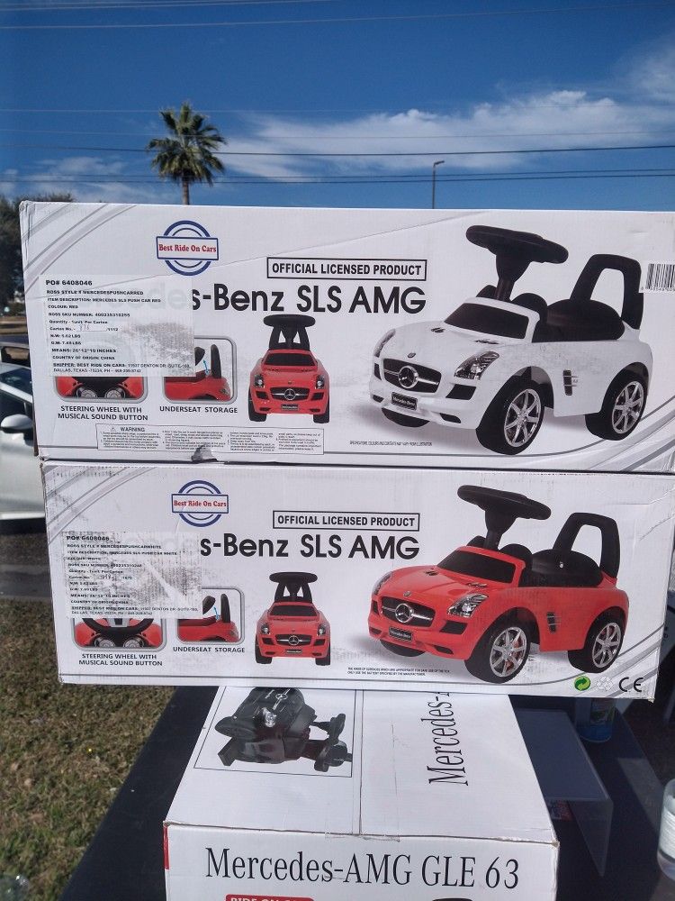 Mercedes Benz AMG Push Car