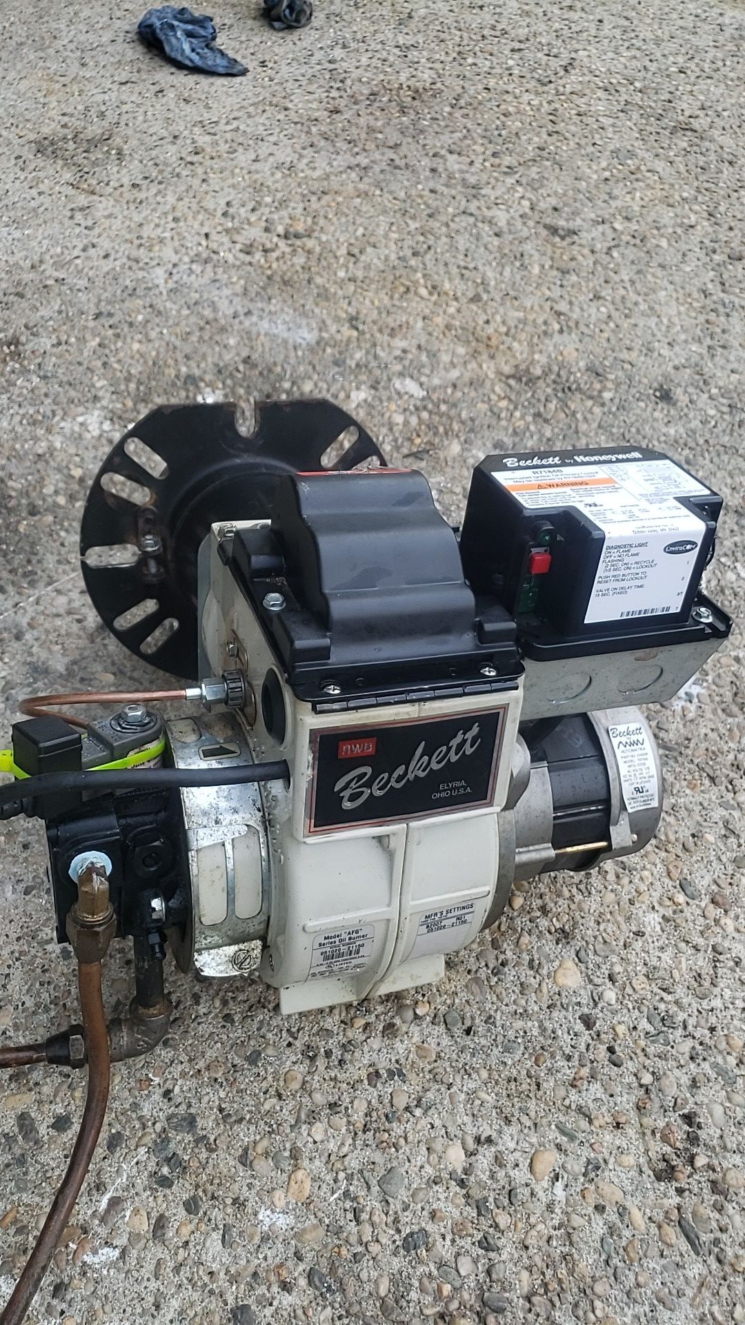 beckett oil burner universal