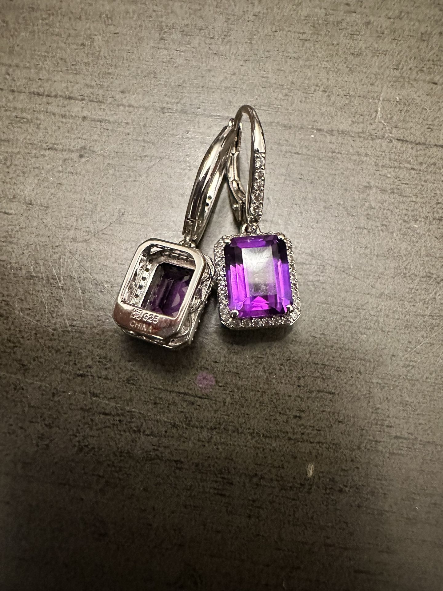 Set Of Earring And Bracelet Sterling Silver 925