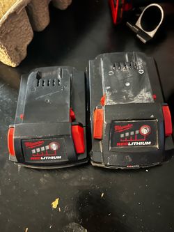 Milwaukee batteries