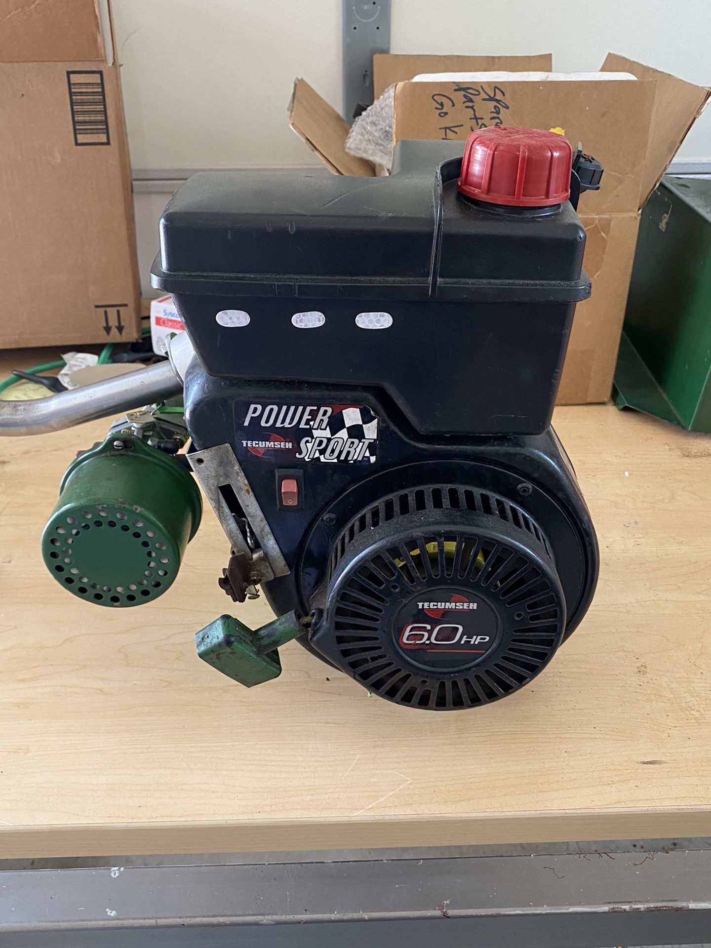 (2) 6.5 HP Tecumseh Go Kart Engine