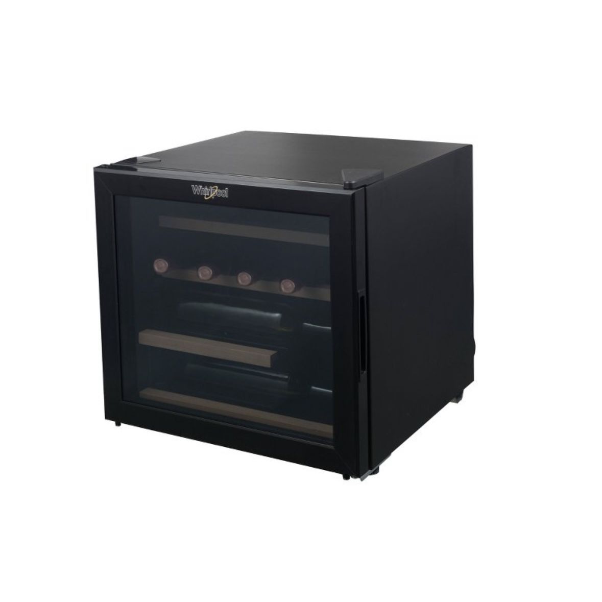 Whirlpool 15-Bottle 1.7cu ft Wine Refrigerator WHW16BKMSW