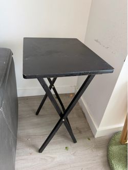 Worn-in Wood Side Table