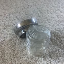 1950 Era Glass Jar Light
