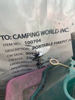 Camping World Outdoor Fire 🔥 Pit 26”