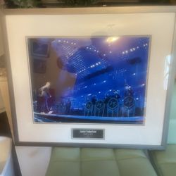 justin Timberlake framed concert plaque