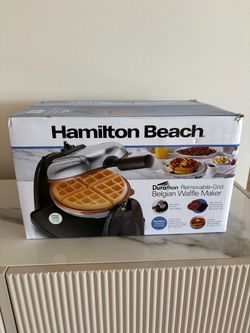 New in box - Belgian Waffle Maker by Hamilton Beach