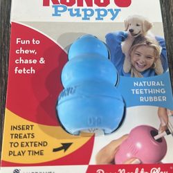 Kong Puppy (x-small)natural Teething Rubber 