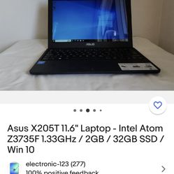 ASUS Laptop Computer 