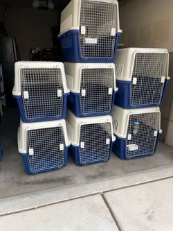 Medium 32”L Pet Traveling Carriers $25 Each Firm