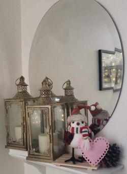 Oval Mirror Set