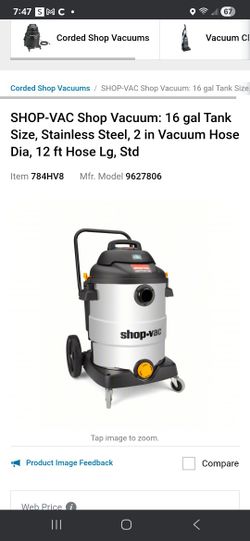 Dewalt  Stainless Steal Shop Vac 