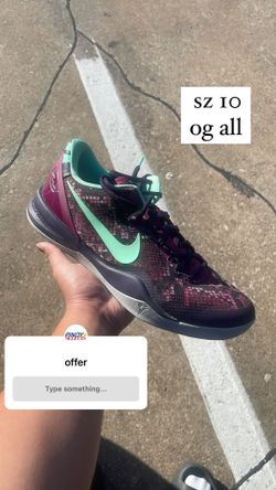 Kobe 8 Pit Viper Size 10