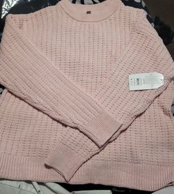 Pink sweater