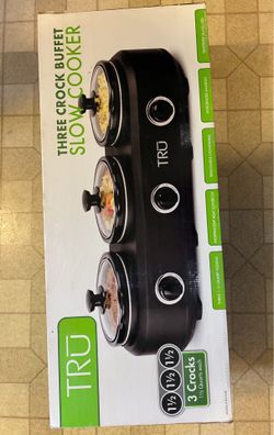 3 pot slow cooker