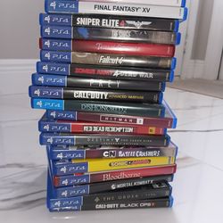 Ps4 empty game cases only NO GAMES