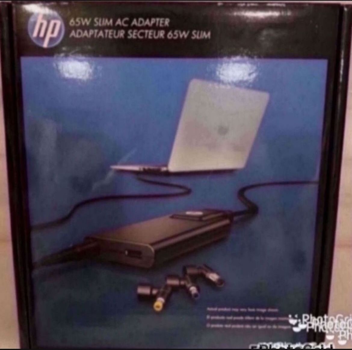 HP 65W Slim AC Adapter -Pickup From Northridge Area