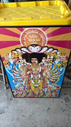 Jimi Hendrix Axis Bold as Love poster