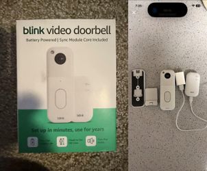 Blink Video Doorbell + Sync Module +Battery
