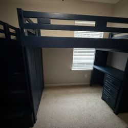 Loft Bed With Desk 