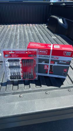 1/2” Drill Driver kit and Bit set
