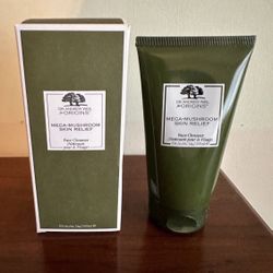 NIB Dr. Andrew Weil For Origins MEGA MUSHROOM SKIN RELIEF Face Cleanser New