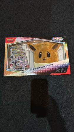 Factory Sealed Prismatic Evolutions Evee Pouch
