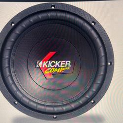 Kicker CompVR 01C10VR2 10” Dual 2-Ohm Voice Coil Sub