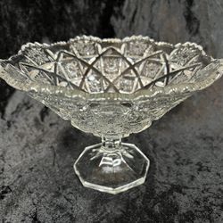 Westmoreland Glass Dish On A Pedestal