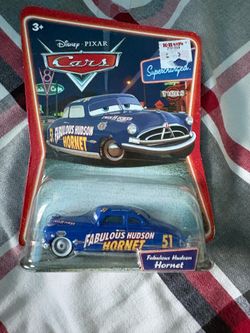 Vintage 2007 Disney Pixar Cars "Supercharged" Fabulous Hudson Hornet - Sealed New