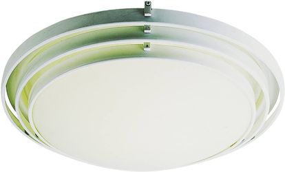 Trans Globe Lighting PL-2482 WH 1-Light Flush-Mount, White