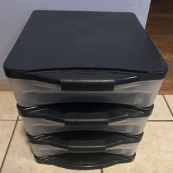 3 Drawer Storage Bin