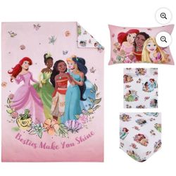 Princess Toddler Bed With Bedding