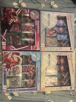 One piece TCG Illustration Box Vol 1-4 set