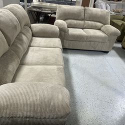 Sofa And Loveseat Good Condition Free Delivery 🚚 
