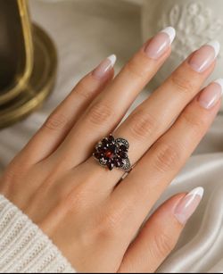 Vintage Garnet Ring