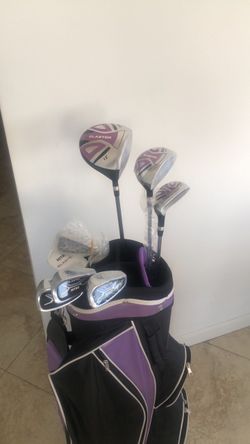 Ladies New Nitro Blaster RH golf set Driver 3 wood Hybrid irons 6-PW putter bag Headcovers raincover