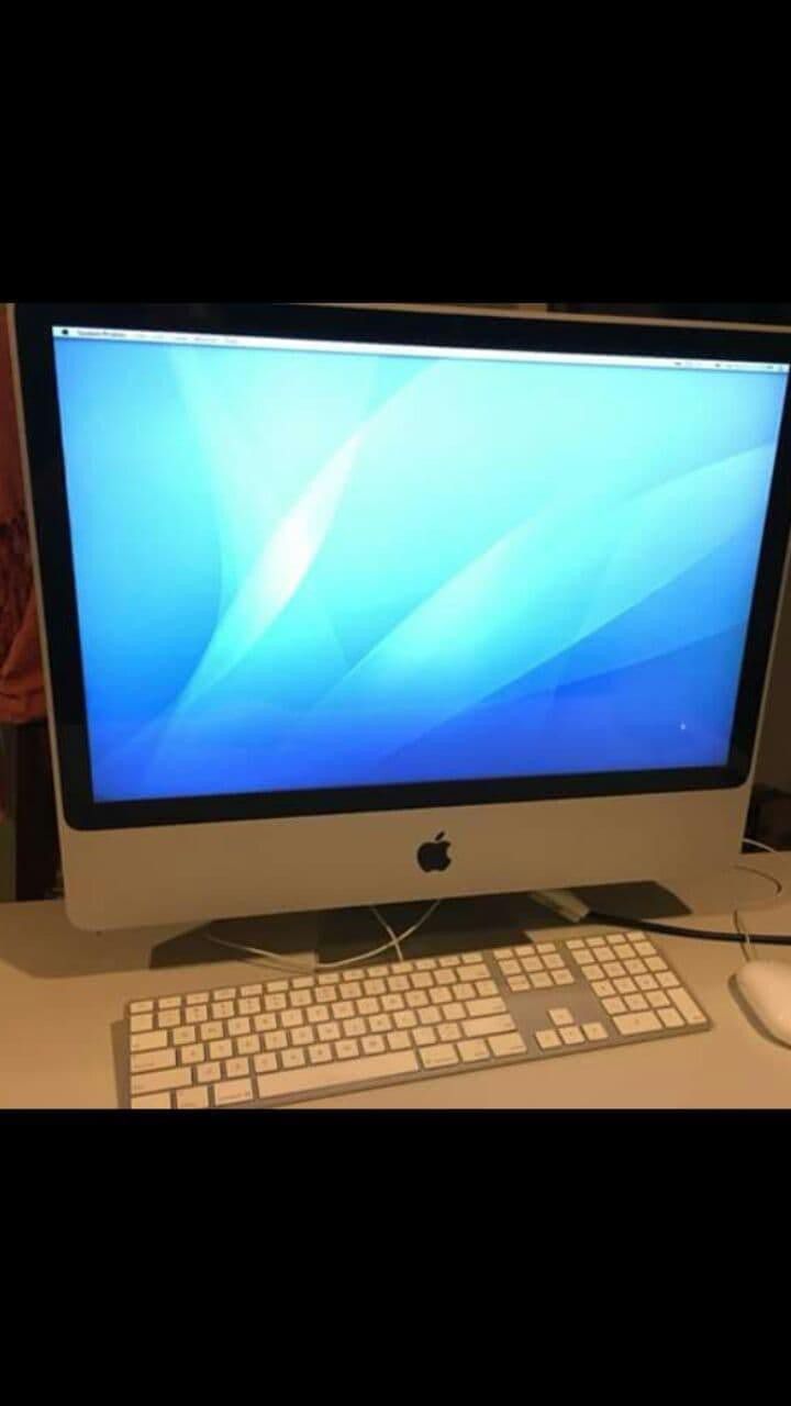 Excellent 20 inch Apple Imac Desktop Computer in good condition with programs