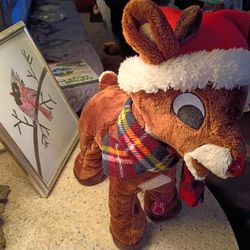 Animated Rudolph Battery Operated
