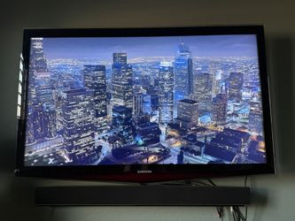 Samsung 55 Inch Plasma TV With Stand 