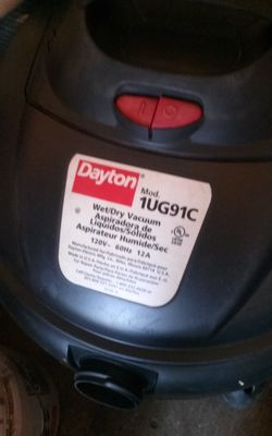 Dayton shop vac