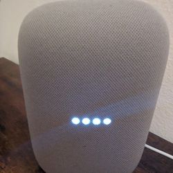 New Google Nest Audio Smart Speaker  With Google Assistant - Chalk