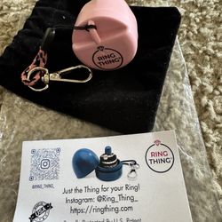 Ring Holder Keychain