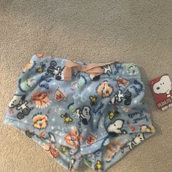 Snoopy Pajama Shorts 